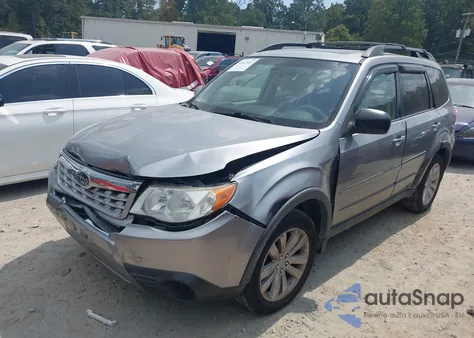 2011 Subaru Forester 2.5X Premium from USA, damaged, VIN JF2SHBDC2BH780025